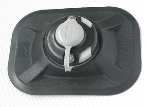 Fishing Rod Holder for Inflatable Boats & Float Tubes.
